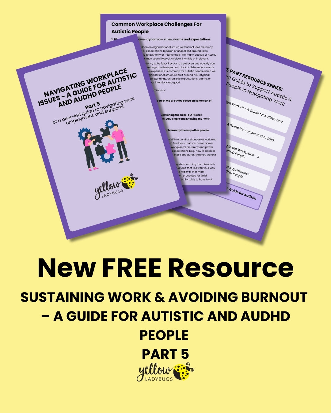 Sustaining Work & Avoiding Burnout – A Guide for Autistic and AuDHD People (Part 5)