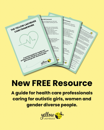 The Yellow Ladybugs CARE Framework: A Guide for Healthcare Professionals Caring for Autistic Women, Girls and Gender-Diverse People