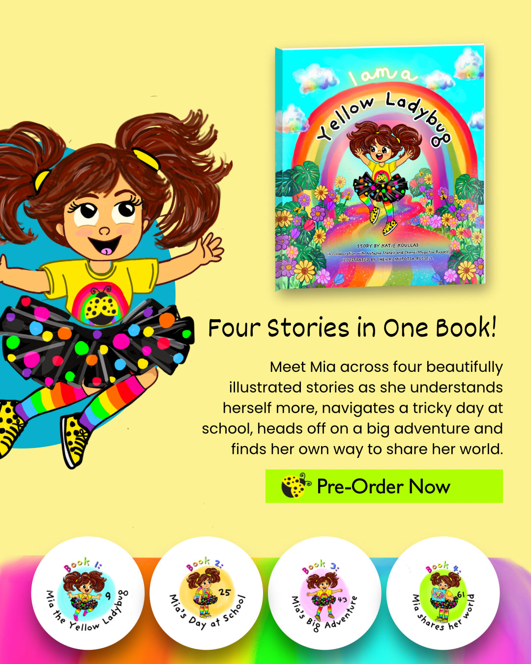I Am a Yellow Ladybug – Hardcover (Pre-order)