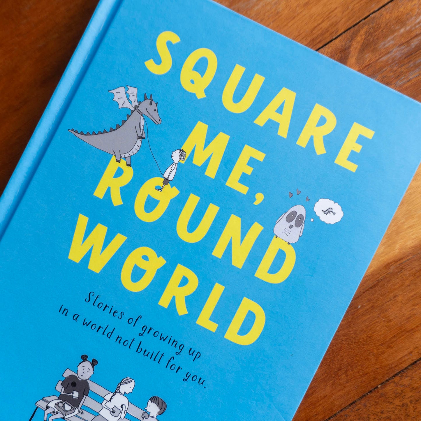 Square Me Round World – Yellow Ladybugs