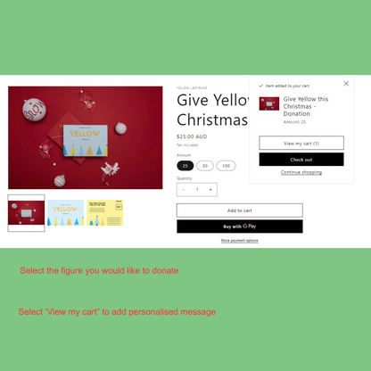 Give Yellow this Christmas - Donation