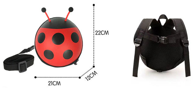 Yellow Ladybug Backpack