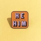 Pronouns Badge He/Him