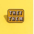 Pronouns Badge They/Them