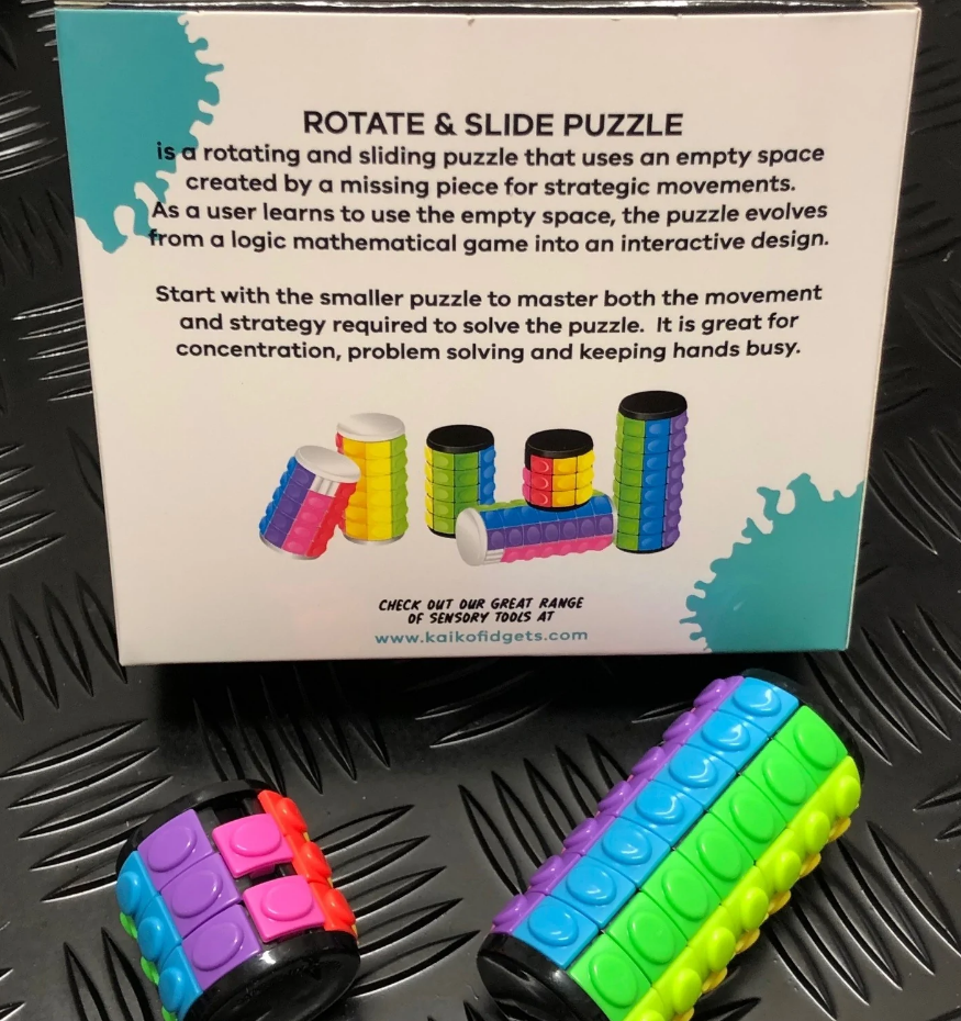 KAIKO Slide and Rotate Cubes Twin Set