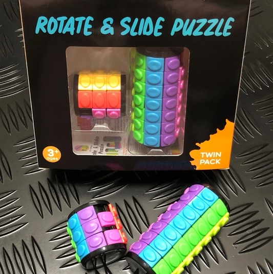 KAIKO Slide and Rotate Cubes Twin Set