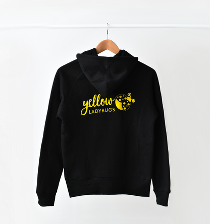 Adults Yellow Ladybug Branded Hoodie